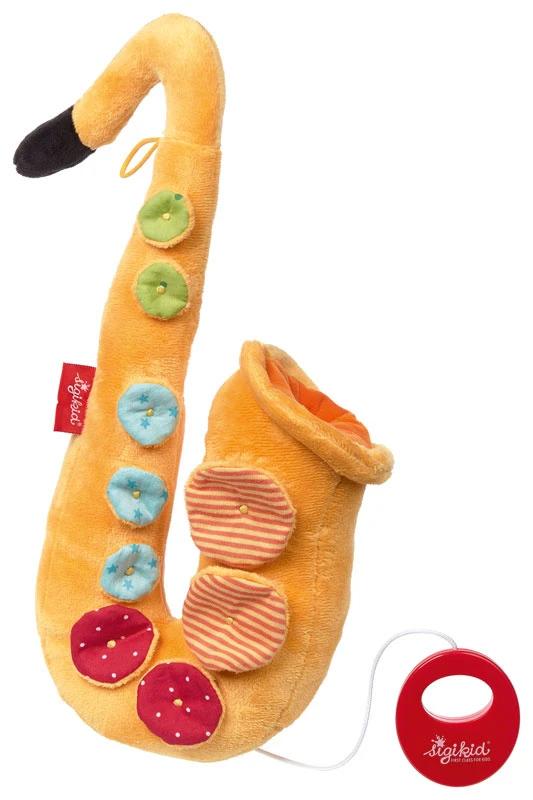 sigikid Muziekknuffel Saxofoon Sigikid Muziekknuffel Saxofoon -Sigikid image 105