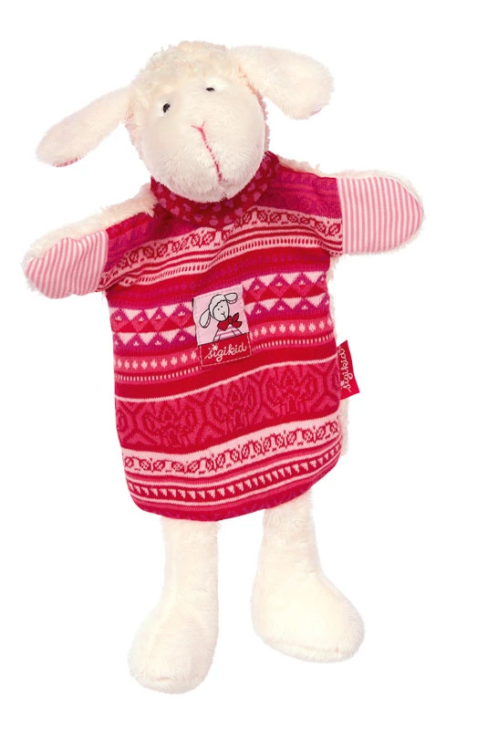 sigikid Knuffeldoek Handpop Schnuggi Schaap Sigikid Knuffeldoek Handpop Schnuggi Schaap -Sigikid image 132