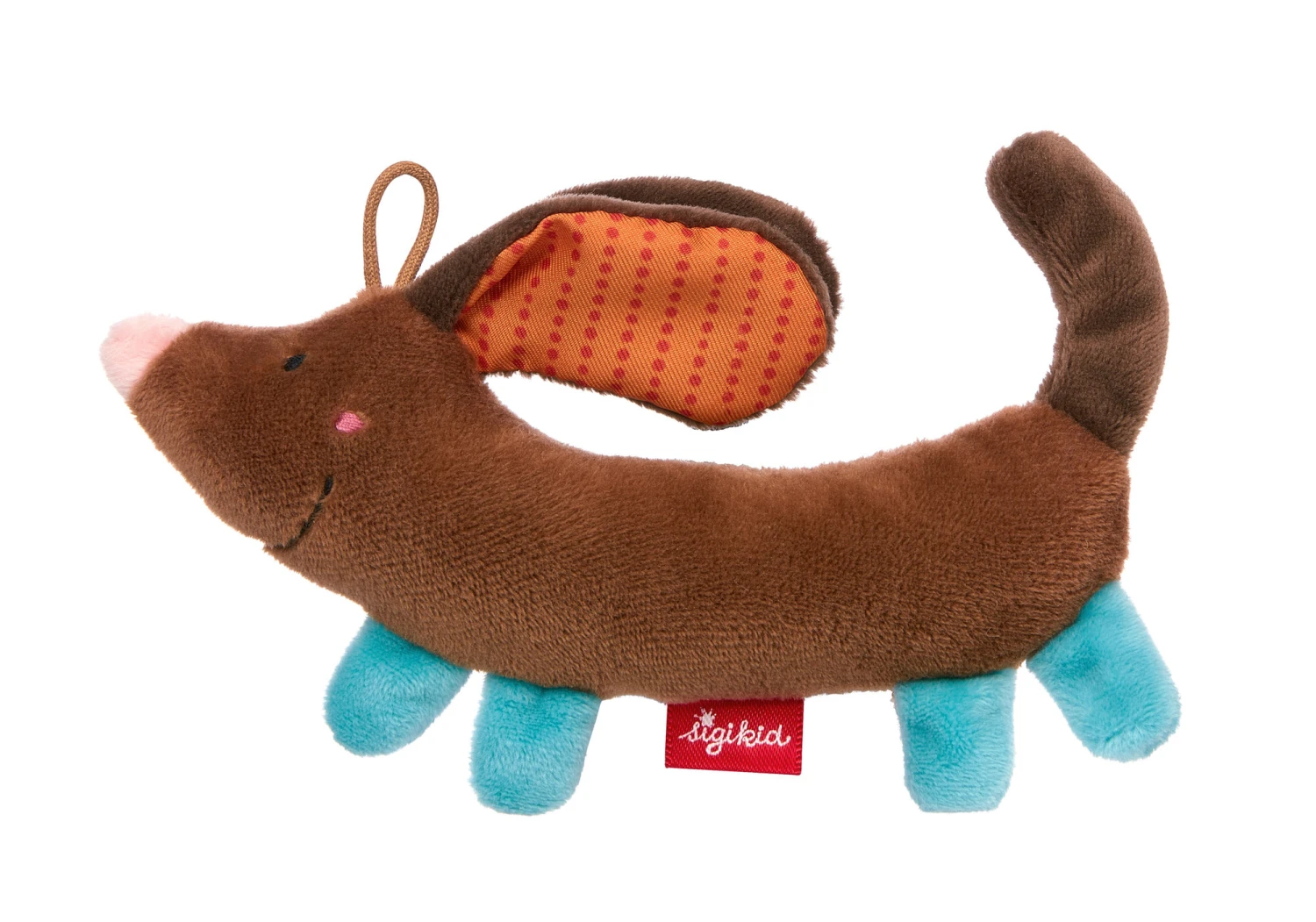 sigikid Grijpfiguur Squeaker Hond Red Stars Sigikid Grijpfiguur Squeaker Hond Red Stars -Sigikid image 148