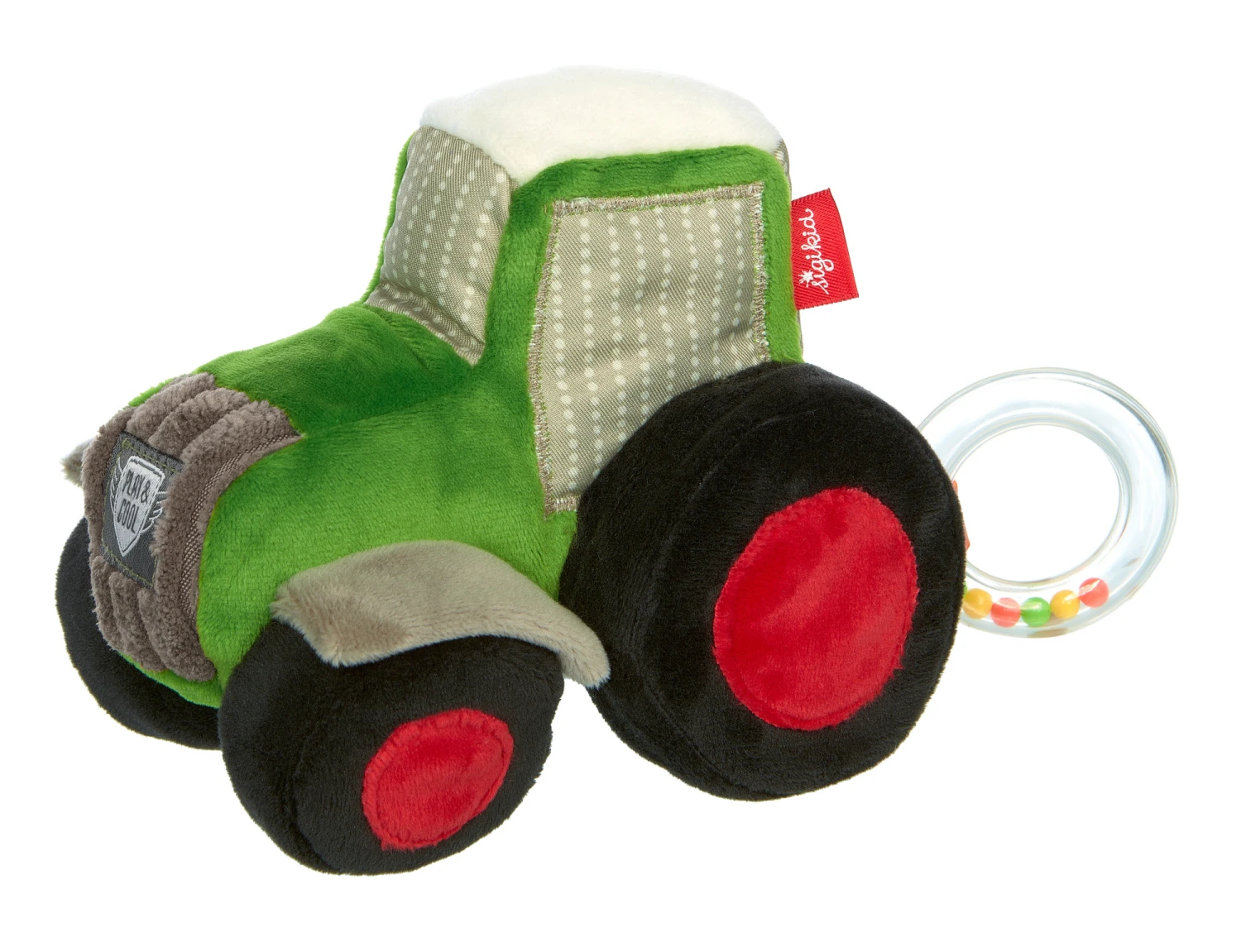 sigikid Knuffel Squeaker Tractor Sigikid Knuffel Squeaker Tractor -Sigikid image 166