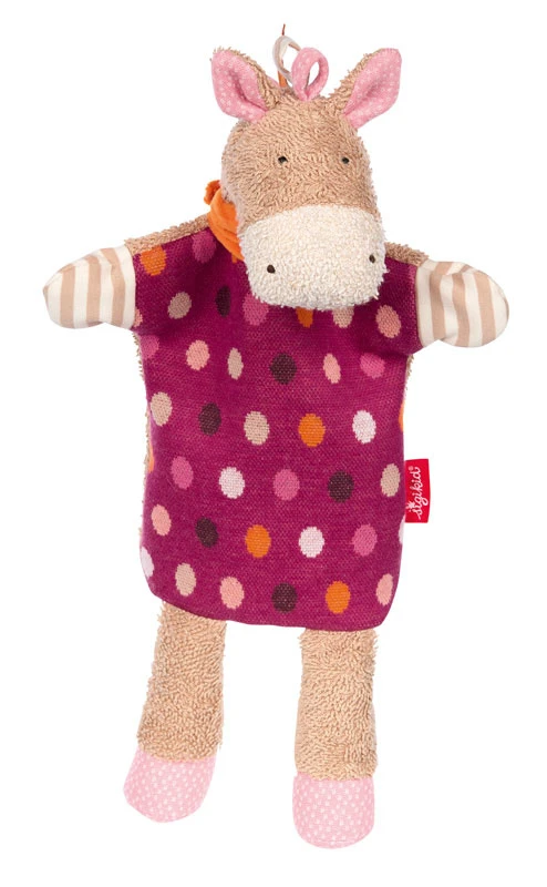 sigikid Knuffeldoek Handpop Hoppe Dot Sigikid Knuffeldoek Handpop Hoppe Dot -Sigikid image 191