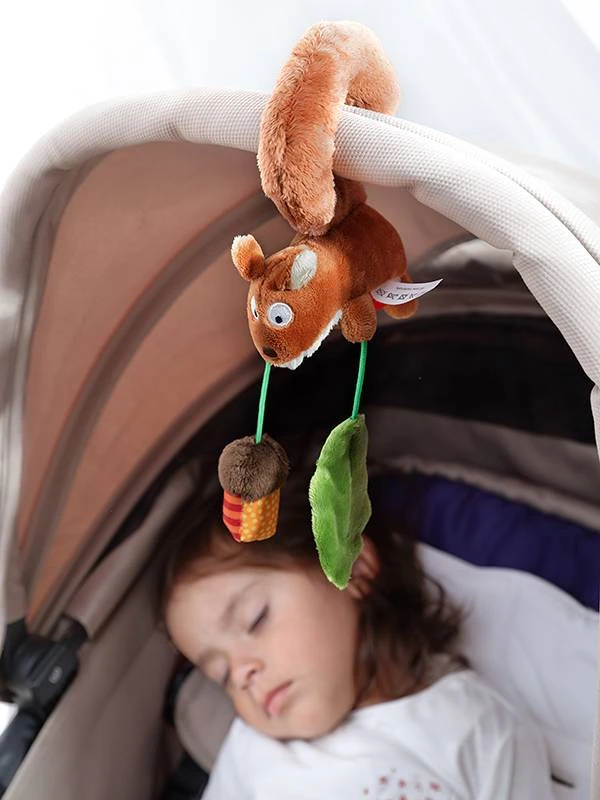 sigikid Knuffel Cliphanger Eekhoorn Sigikid Knuffel Cliphanger Eekhoorn -Sigikid image 97