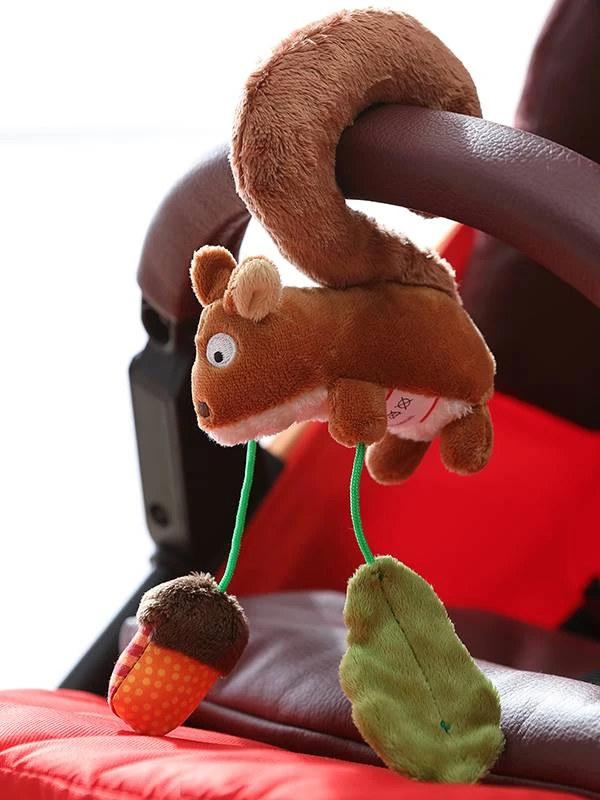 sigikid Knuffel Cliphanger Eekhoorn Sigikid Knuffel Cliphanger Eekhoorn -Sigikid image 98