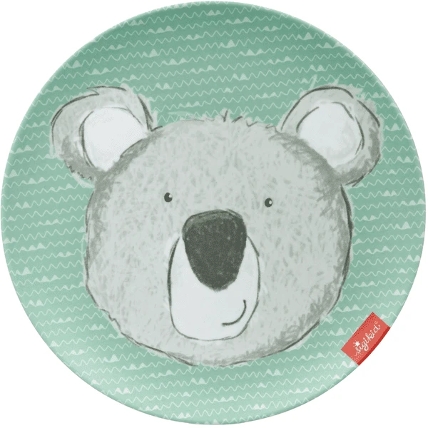 sigikid ® Melamine bord Koala groen Sigikid ® Melamine Bord Koala Groen -Sigikid sigikid melamine bord koala groen a313178